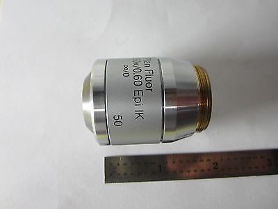 MICROSCOPE OBJECTIVE REICHERT FLUOR 50X POLYCON DIC INFINITY OPTICS B#11-DT-A