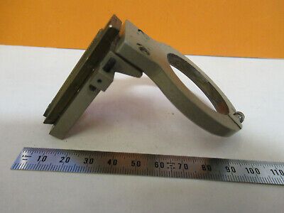 VICKERS UK ENGLAND CONDENSER STAGE HOLDER MICROSCOPE PART AS PICTURED P3-A-35