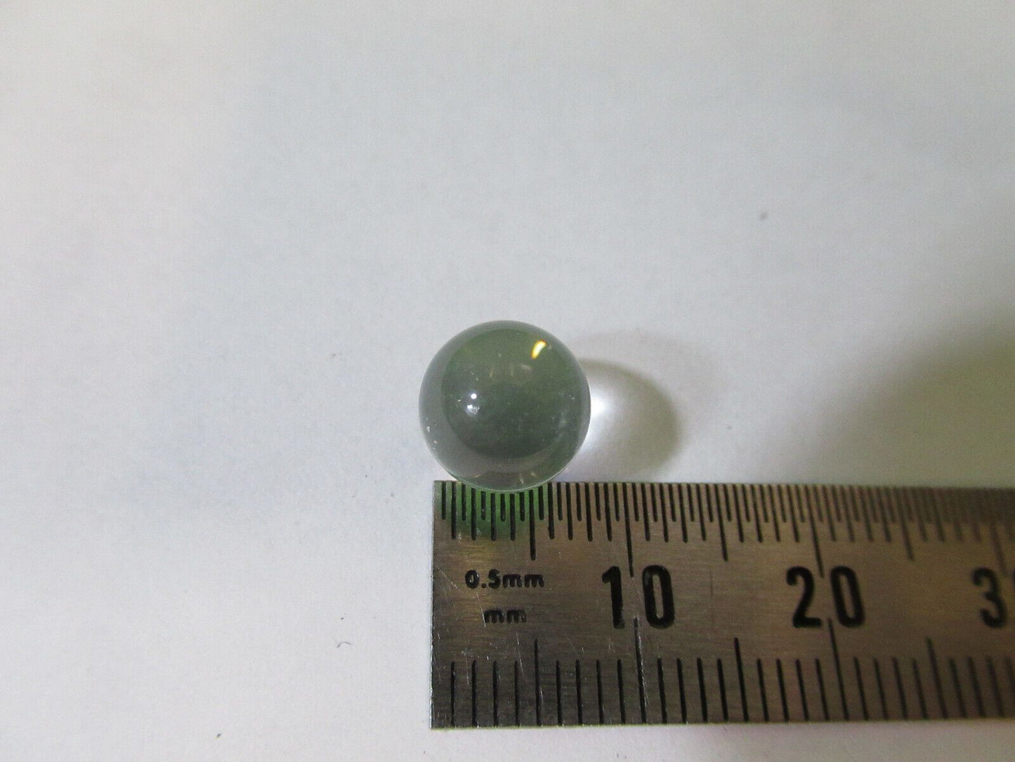 OPTICAL SPHERE GLASS LENS OPTICS AS PICTURED &22-A-62