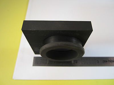 OPTICAL MOUNTED LENS FROM MONOCHROMATOR BAUSCH LOMB OPTICS BIN#C1-19