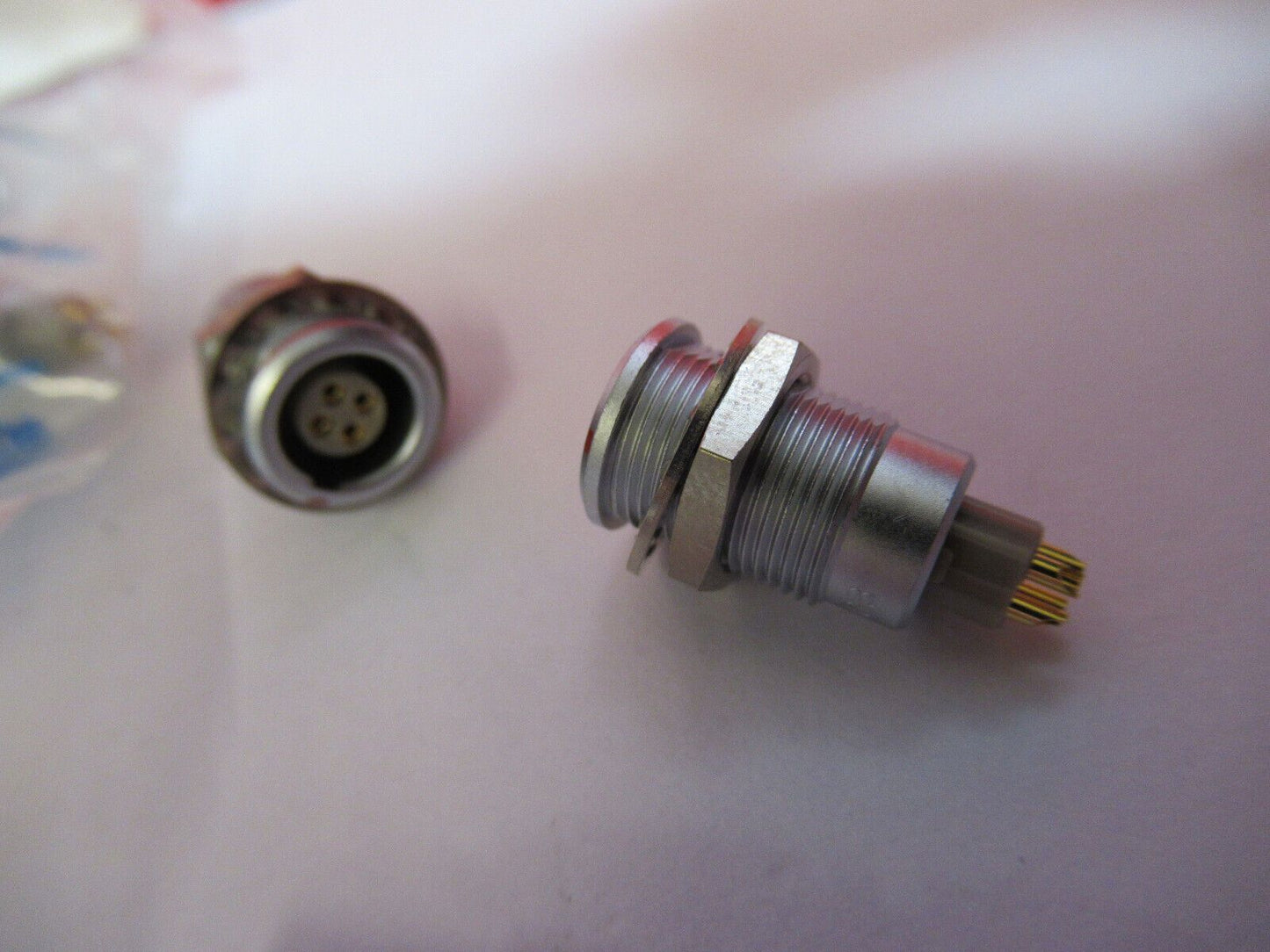 LOT AS PICTURED LEMO CONNECTOR EGG.0B.304.CLL Y6-B-42