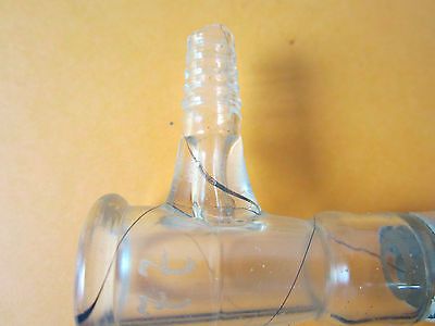 CHEMISTRY SET GLASS VACUUM FIXTURE AS IS  BIN#6V-14