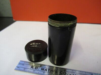 FOR PARTS EMPTY CEDERN OIL LEITZ [broken] MICROSCOPE PART AS PICTURED #W8-FT-15