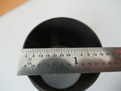 UNKNOWN BRIGHTFIELD LENS OPTICS MICROSCOPE PART AS PICTURED &F5-A-01