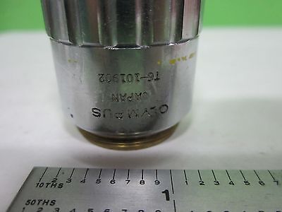 MICROSCOPE PART OLYMPUS JAPAN OBJECTIVE NEOSPLAN 10X INFINITY OPTICS BIN#14-T-04