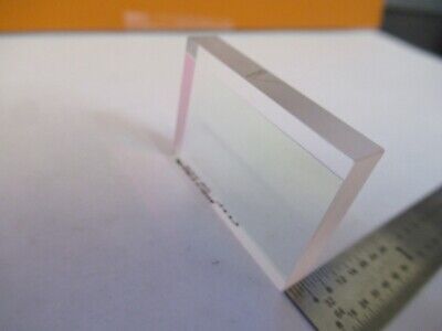 OPTICAL FLAT COATED RECTANGLE OPTICS AS PICTURED &3K-A-14