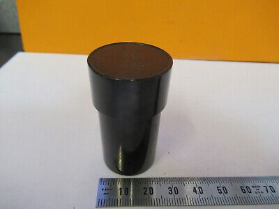 ANTIQUE ZEISS EMPTY OBJECTIVE CANISTER MICROSCOPE PART AS PICTURED &P9-A-112