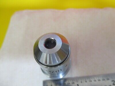 LEITZ WETZLAR GERMANY POL OBJECTIVE 10X/170 MICROSCOPE PART AS PICTURED FT-6-102