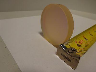 OPTICAL ZERODUR 2" DIAMETER DICHROIC MIRROR FLAT LASER OPTICS AS IS BIN#TA-1-1-S