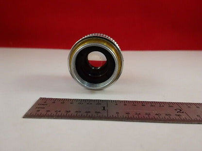 MICROSCOPE PART OBJECTIVE LEITZ WETZLAR GERMANY LL20X OPTICS AS IS #F2-A-16