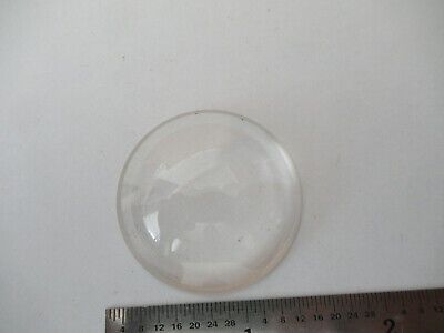 OPTICAL GLASS LENS CX-CC CONVEX HIGHLY CONCAVE OPTICS AS PICTURED &F5-A-31