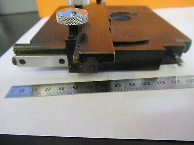 SPENCER AO ANTIQUE STAGE TABLE XY  MICROSCOPE PART AS PICTURED P6-A-166