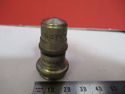 ANTIQUE  SPENCER 95X  OBJECTIVE MICROSCOPE PART AS PICTURED #R3-C-63