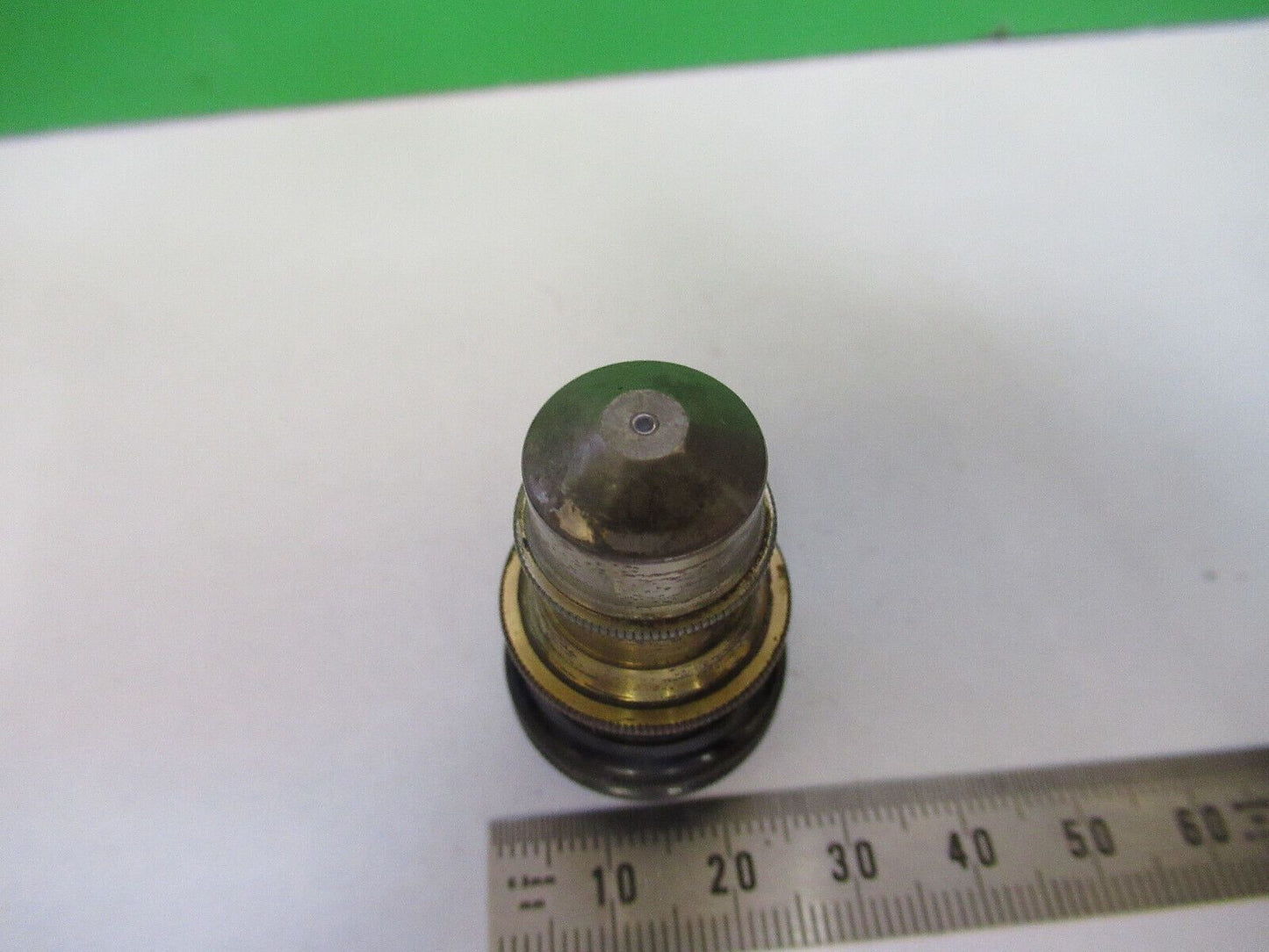 BAUSCH LOMB 1.9mm OBJECTIVE ANTIQUE MICROSCOPE PART AS PICTURED #R1-A-75