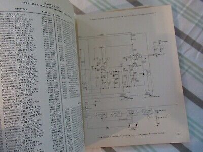 COLLECTABLE RARE GENERAL RADIO GR 1120-A FREQUENCY STANDARD MANUAL 1963 &BIBLI