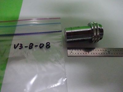 MICROSCOPE PART OBJECTIVE LEITZ GERMANY PL FL 10X OPTICS AS IS BIN#V3-B-08