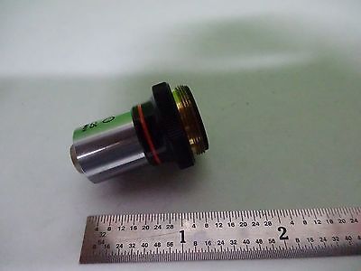 MICROSCOPE PART OBJECTIVE OLYMPUS JAPAN 10X OPTICS AS IS BIN#V7-10