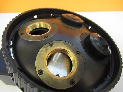 OLYMPUS JAPAN U-P4RE NOSEPIECE OPTICS MICROSCOPE PART AS PICTURED &5M-A-02