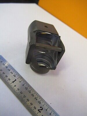 OLYMPUS JAPAN HEAD OPTICS GLASS PRISM MICROSCOPE PART AS PICTURED &A3-C-06