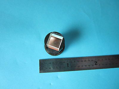 OPTICAL MICROSCOPE PART MOUNTED BEAM SPLITTER ZEISS GERMANY OPTICS BIN#D2-20