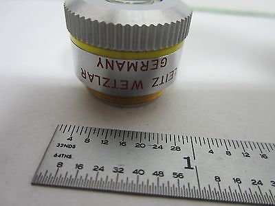 MICROSCOPE OBJECTIVE LEITZ GERMANY NPL 10X INFINITY OPTICS BIN#L4-09