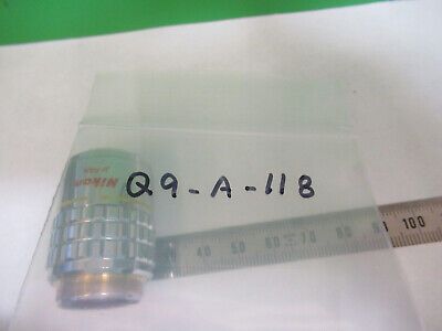 NIKON JAPAN PLAN 10X /160 PH1 OBJECTIVE MICROSCOPE PART AS PICTURED &Q9-A-118