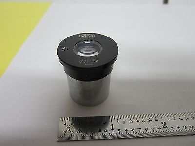 MICROSCOPE OLYMPUS EYEPIECE JAPAN WF15X OPTICS BIN#G5-H-20