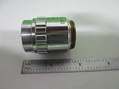 MICROSCOPE PART OLYMPUS JAPAN OBJECTIVE NEOSPLAN 10X INFINITY OPTICS BIN#14-T-04