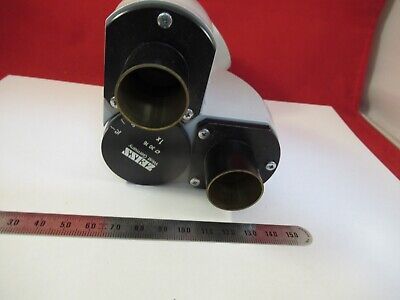 ZEISS GERMANY IN35 BINOCULAR HEAD OPTICS 473016 MICROSCOPE PART AS PIC &12-A-08