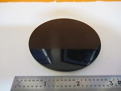 PLASTIC BLACK WHITE STAGE TABLE SPECIMEN MICROSCOPE PART AS PICTURED &1E-C-62