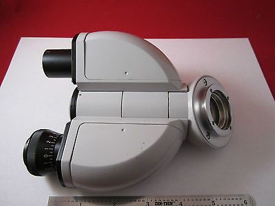 MICROSCOPE PART ZEISS GERMANY HEAD EYEPIECE HOLDER  BIN#1C