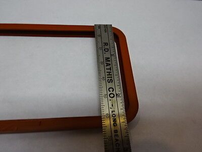 OPTICAL THICK GLASS WINDOW VIEWER SILICONE GASKET OPTICS #83-01