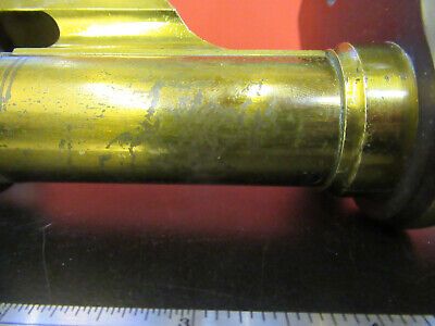 ANTIQUE BAUSCH LOMB BRASS FRAME LIMB MICROSCOPE PART AS PICTURED &B9-FT-21