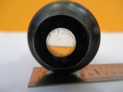 VINTAGE SPENCER AO 10X EYEPIECE OCULAR MICROSCOPE PART OPTICS AS PICTURED G1-A72