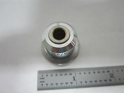 MICROSCOPE PART LEITZ WETZLAR GERMANY OBJECTIVE 4X OPTICS BIN#L3-21