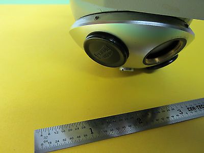 MICROSCOPE PART ZEISS GERMANY 0.8x TURRET NOSEPIECE HEAD OPTICS BIN#26-01