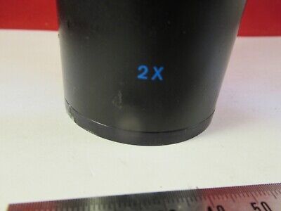 FOR PARTS MICROSCOPE PIECE OBJECTIVE REFLECTIVE 2X OPTICS AS PICTURED &8-B-03