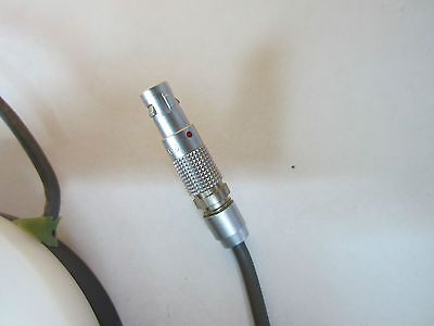 LEMO CONNECTOR TO LED LIGHT SOURCE MICROSCOPE ?? OPTICS BIN#31-40