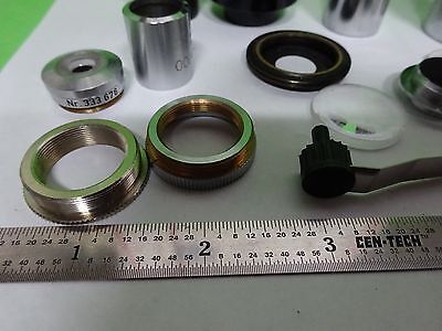 FOR PARTS MICROSCOPE LOT PIECES  OPTICS AS IS BIN#W1-28