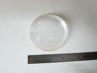 OPTICAL LENS CONVEX CONCAVE WITH DEEP CONCAVE LASER OPTICS AS IS BIN#31-63i