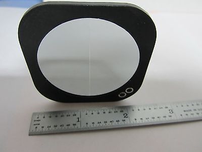 MICROSCOPE POLARIZER SLIDE SPLIT ZEISS IKON MAKER OPTICS AS IS BIN#K5-05