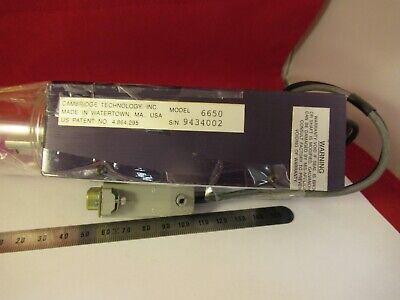 GALVO DICHORIC MIRROR CAMBRIDGE TECH BEAM LASER OPTICS AS PICTURED &8-A-68