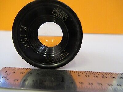 CARL ZEISS JENA MOBIMI EYEPIECE K15X MICROSCOPE PART OPTICS AS PICTURED &4T-A-57