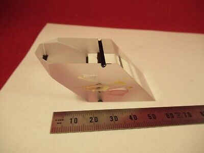 NIKON JAPAN GLASS PRISM HEAD MICROSCOPE PART OPTICS AS PICTURED &14-A-23