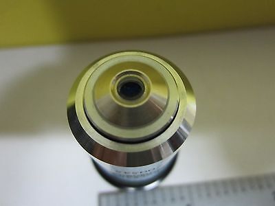 MICROSCOPE PART OBJECTIVE OLYMPUS PO40 40X OPTICS AS IS BIN#T9-18