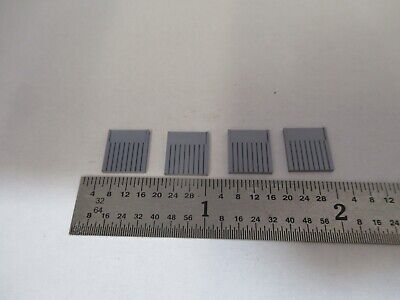 OPTICAL V-GROOVE FIBER OPTICS SILICON WAFER TRENCH OPTICS AS PICTURED &FT-1-A-62