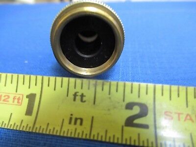 VICKERS UK ENGLAND OBJECTIVE 40X MICROSCOPE PART OPTICS AS PICTURED &S1-A-07