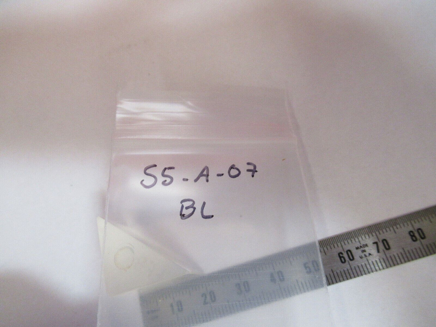 BAUSCH LOMB OPTICS GLASS PRISM MICROSCOPE PART AS PICTURED #S5-A-07