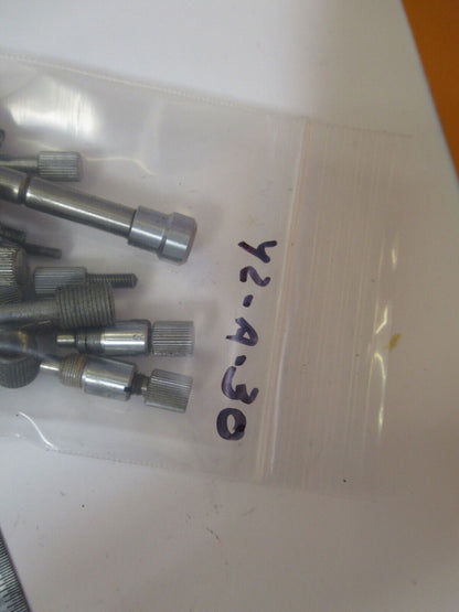 LOT SCREWS WILD ZEISS BAUSCH LEITZ ETC MICROSCOPE PART AS PICTURED Y2-A-30