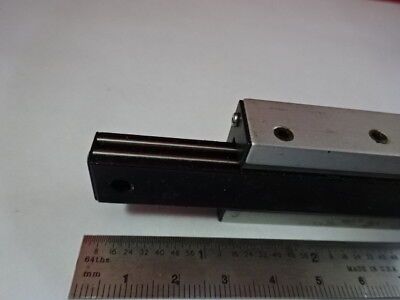 DELTRON SLIDE POSITIONING STAGE GEAR ALUMINUM for optics AS PICTURED &R7-A-23